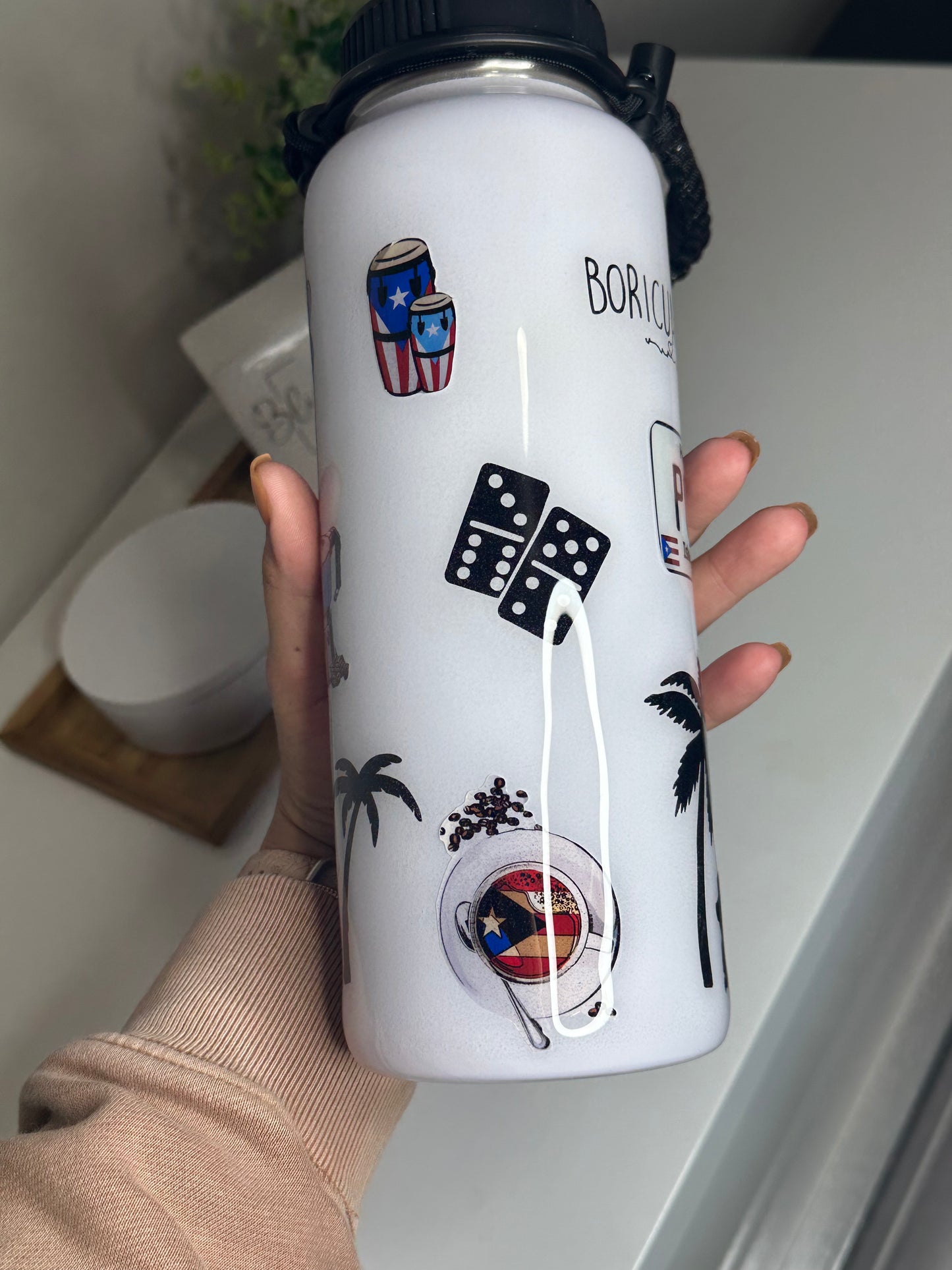 Puerto Rico Epoxy Tumbler