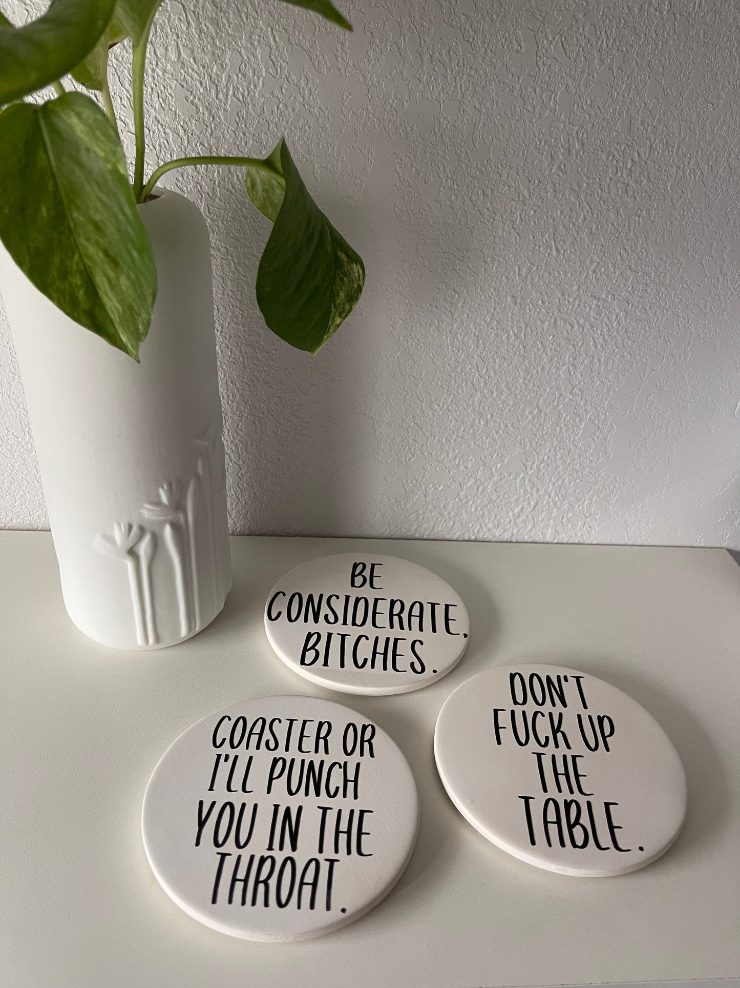 Blunt Coasters