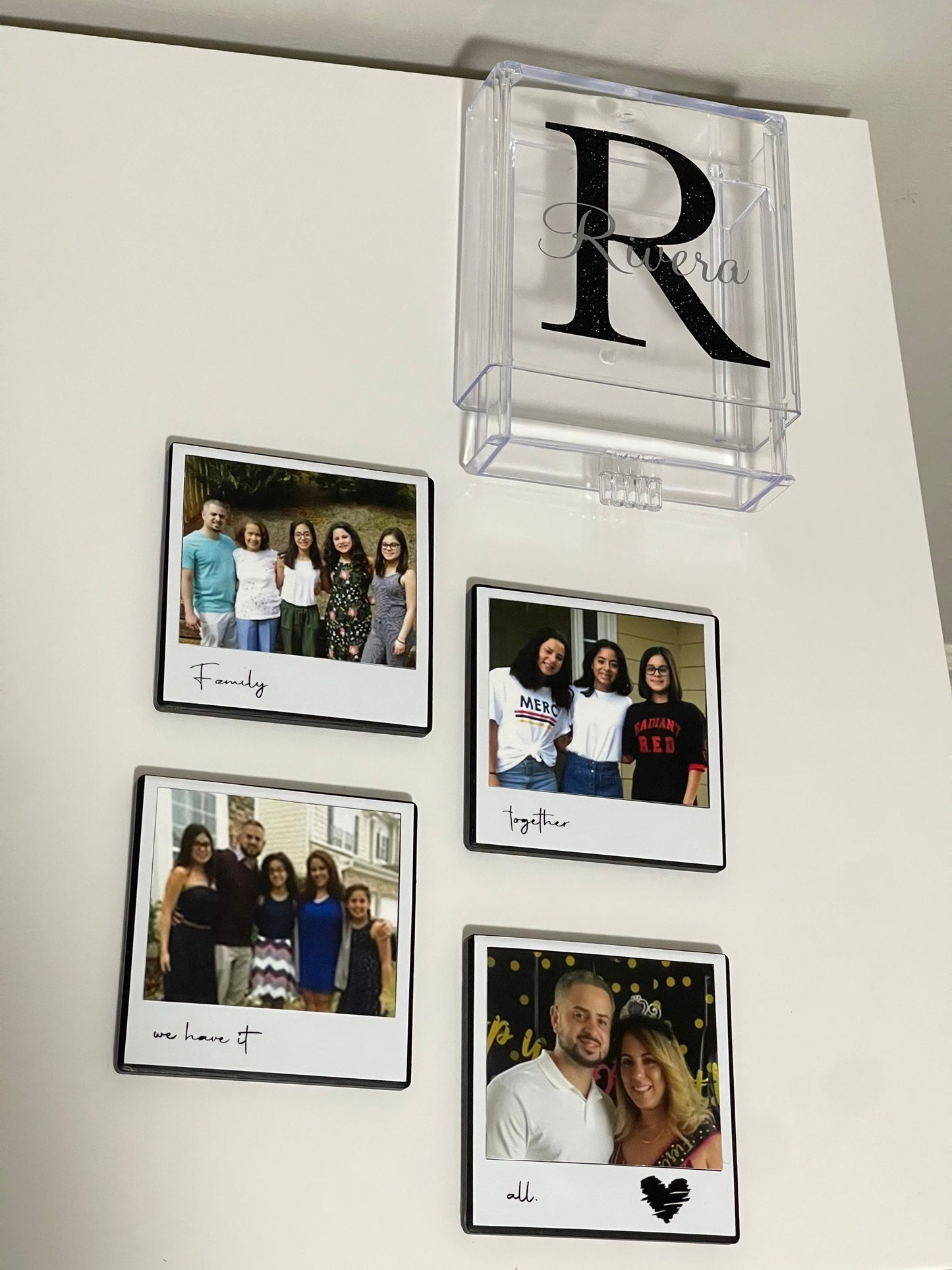 Polaroid Coasters, customized gifts, personalized gifts, gift ideas