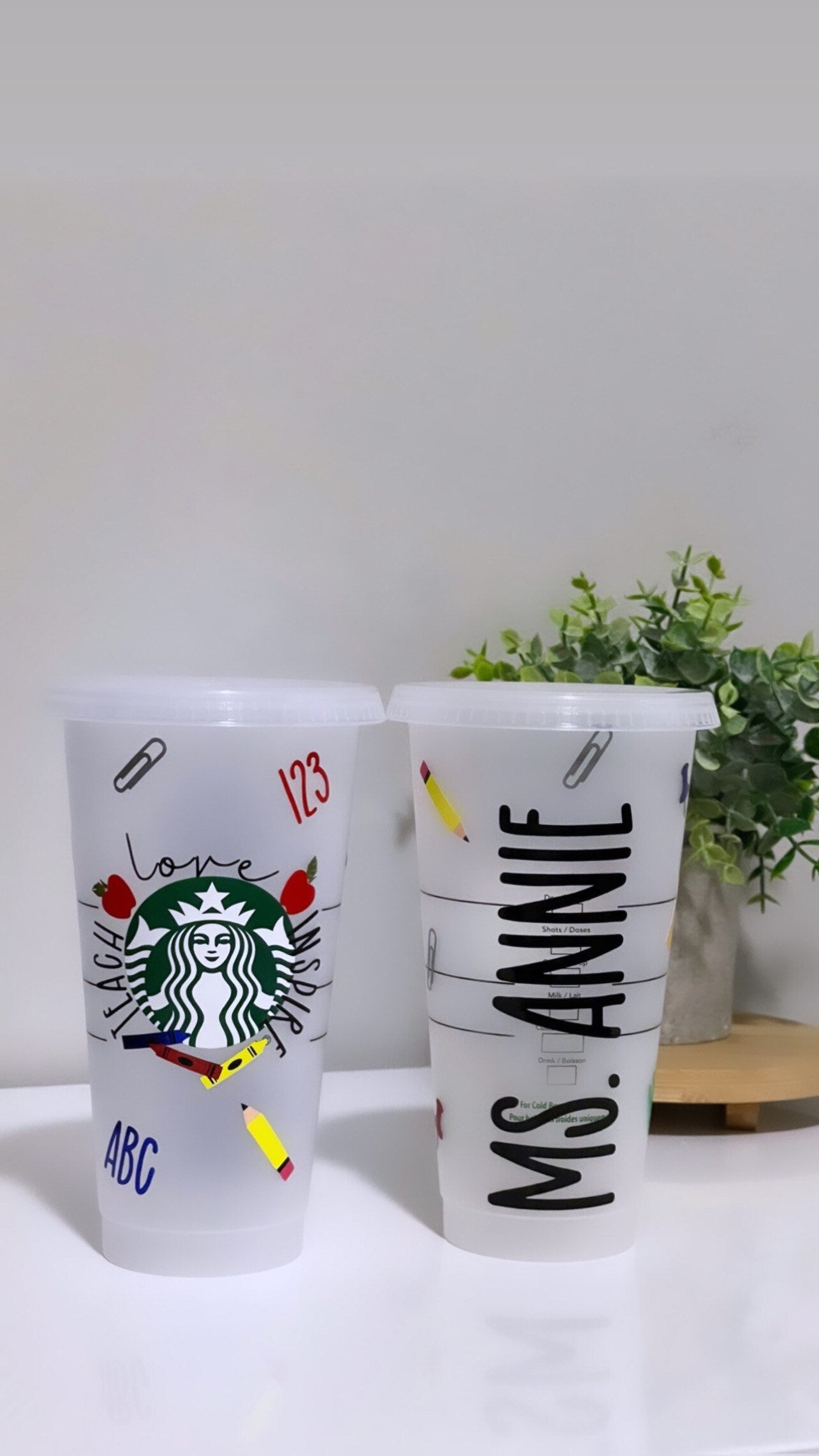 Teacher • Mystery color changing cold cup