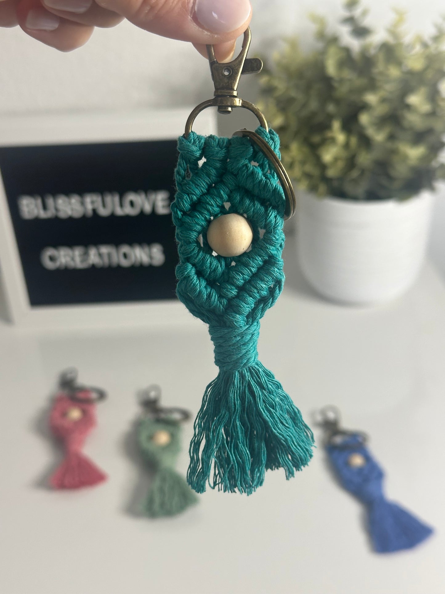 Macramé Key chains