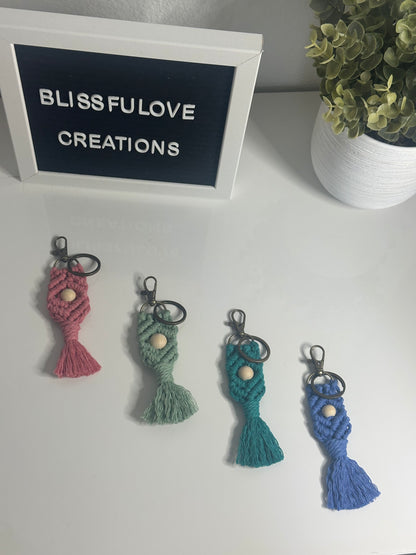 Macramé Key chains