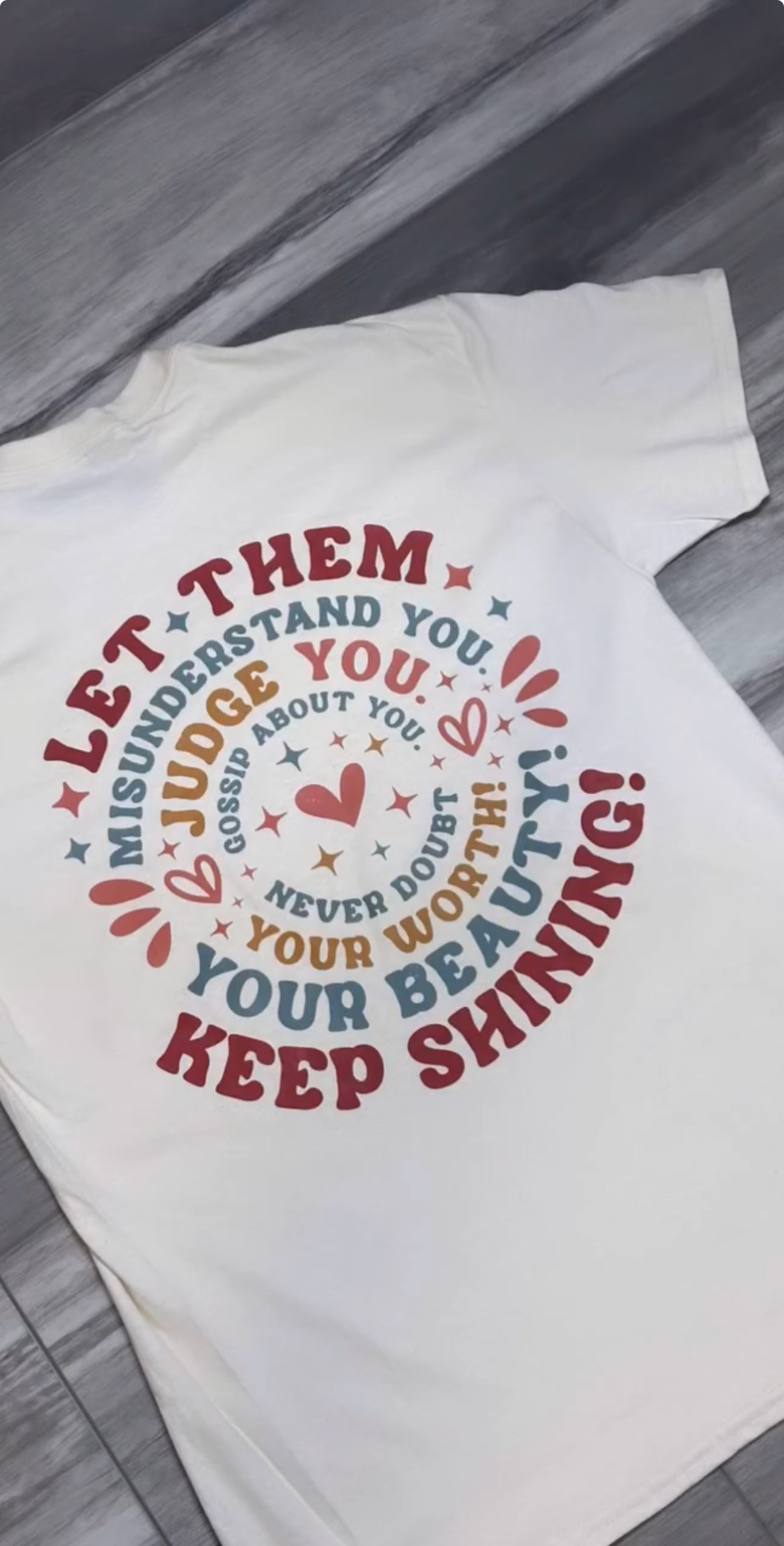 LET THEM T-SHIRT & SWEATER