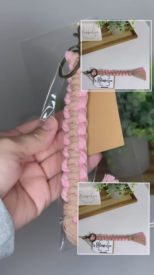 5mm Macrame Keychain